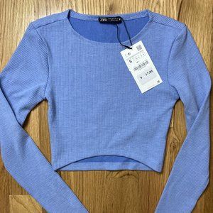 Zara Long Sleeve Crop